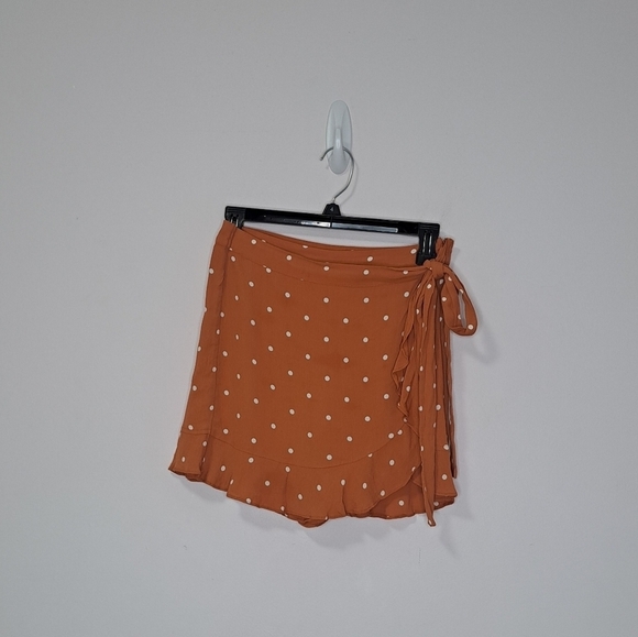For Love And Lemons Natalia dot skort copper small - Picture 6 of 9